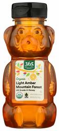 365 Whole Foods Market, Bio US Grade A Honig, Light Amber Mountain Forest, 340 g (Verpackung kann variieren)