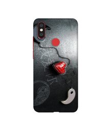 Amazon Brand - Solimo Designer Chinnese Yin and Yang 3D Printed Hard Back Case Mobile Cover for Mi A2