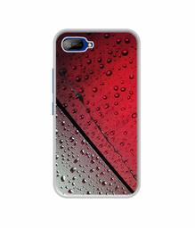 Amazon Brand - Solimo Designer Water Drop On Glass UV Printed Soft Back Case Mobile Cover for Itel A25