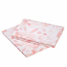 AmazonBasics Premium Microfiber Pillowcases, 2-Pack - 65 x 65 cm, Watercolor Pink