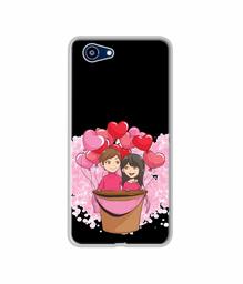 Amazon Brand - Solimo Designer Boy and Girl UV Printed Soft Back Case Mobile Cover for Realme 1