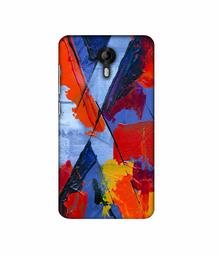 Amazon Brand - Solimo Designer X Multicolor Texture 3D Printed Hard Back Case Mobile Cover for Micromax Canvas Nitro 4G E455