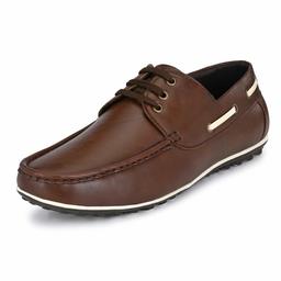 Centrino Men's 5591 Brown Boat Shoes-8 UK (42 EU) (9 US) (5591-01)