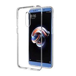 Amazon Brand - Solimo Mobile Cover (Soft & Flexible Back Case) for Redmi 5 (Transparent)