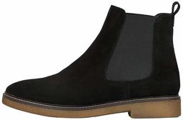 vinden. Drepy-001, dames Chelsea laarzen,Zwart Suede,8 UK