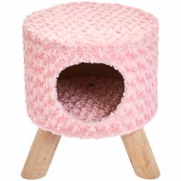 AmazonBasics Cat Condo Ottoman, Pink