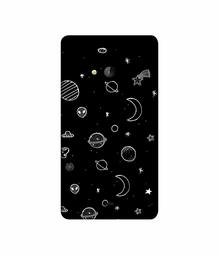 Amazon Brand - Solimo Designer Solar System 3D Printed Hard Back Case Mobile Cover for Microsoft Lumia 540