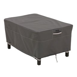 Classic Accessories Ravenna Rectangle Ottoman/Side Table Taupe