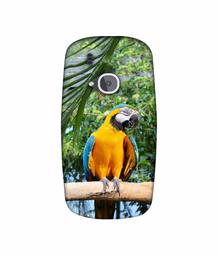 Amazon Brand - Solimo Designer Macaw Bird 3D Printed Hard Back Case Mobile Cover for Nokia 3310