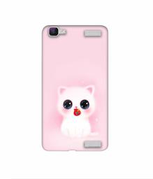 Amazon Brand - Solimo Designer Kitty 3D Printed Hard Back Case Mobile Cover for Vivo V1 Max