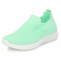 Flavia Women's Green Running Shoes-7 UK (39 EU) (8 US) (FKT/ST1902/GRN)