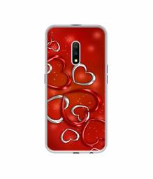 Amazon Brand - Solimo Designer Hearts UV Printed Soft Back Case Mobile Cover for Realme X