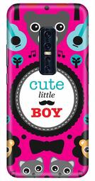 Amazon Brand - Solimo Designer Cute Little Boy Pattern 3D Printed Hard Back Case Mobile Cover for Vivo V17 Pro