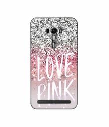 Amazon Brand - Solimo Designer Love Pink 3D Printed Hard Back Case Mobile Cover for Asus Zenfone Selfie ZD551KL