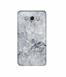 Amazon Brand - Solimo Designer Grayish Marble 3D Printed Hard Back Case Mobile Cover for Samsung Galaxy J5 (2016)