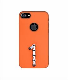 Amazon Brand - Solimo Designer Number One 3D Printed Hard Back Case Mobile Cover for Apple iPhone 7 (with Logo Cut)