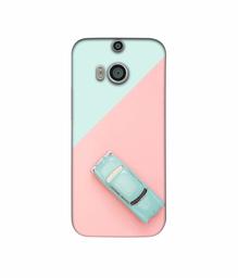 Amazon Brand - Solimo Designer Toy Car 3D Printed Hard Back Case Mobile Cover for HTC One M8