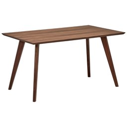 Amazon Brand – Rivet Mid-Century Modern Minimalist Dining Kitchen Table, 53.1