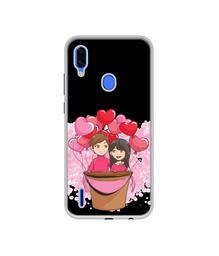 Amazon Brand - Solimo Designer Boy and Girl UV Printed Soft Back Case Mobile Cover for Lava Z93