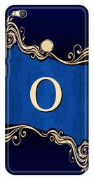 Amazon Brand - Solimo Designer Blue Pattern Alphabet-O 3D Printed Hard Back Case Mobile Cover for Huawei Honor 8 Lite