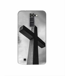 Amazon Brand - Solimo Designer Cross 3D Printed Hard Back Case Mobile Cover for LG K7