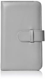 AmazonBasics Wallet Album for 120 Instax Mini Photos - Smokey White