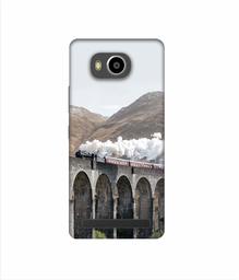 Amazon Brand - Solimo Designer Steam Train 3D Printed Hard Back Case Mobile Cover for Lenovo A7700