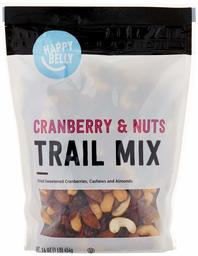 Amazon Brand - Happy Belly Cranberry & Nuts Trail Mix, 16 Ounce