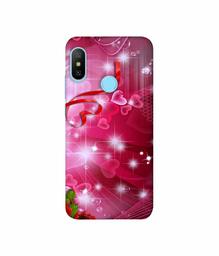 Amazon Brand - Solimo Designer Love 3D Printed Hard Back Case Mobile Cover for Mi Redmi Note 6 Pro