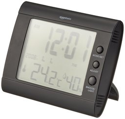 AmazonBasics - Termoigrometro digitale - Nero