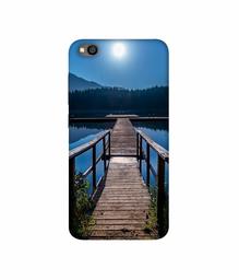 Amazon Brand - Solimo Designer Wooden Beach 3D Printed Hard Back Case Mobile Cover for Xiaomi Redmi Go