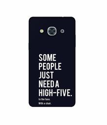 Amazon Brand - Solimo Designer High-Five 3D Printed Hard Back Case Mobile Cover for Samsung Galaxy J3 Pro