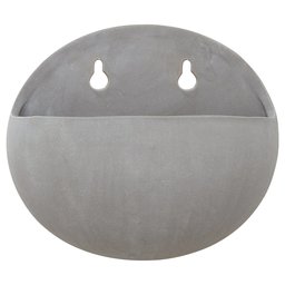 Amazon Brand – Rivet Rounded Wall Mount Planter, 6.25