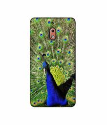 Amazon Brand - Solimo Designer Peacock 3D Printed Hard Back Case Mobile Cover for Nokia 2.1