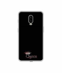 Amazon Brand - Solimo Designer Queen UV Printed Soft Back Case Mobile Cover for OnePlus 6T