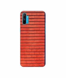 Amazon Brand - Solimo Designer Red and Purple Brick 3D Printed Hard Back Case Mobile Cover for Realme C3