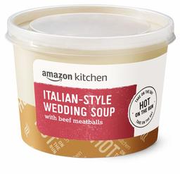 Amazon Kitchen, Italian-Style Wedding Soup with Meatballs, 9.49 oz