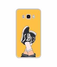 Amazon Brand - Solimo Designer Boy Shoes Pattern UV Printed Soft Back Case Mobile Cover for Samsung Galaxy J5 (2016)