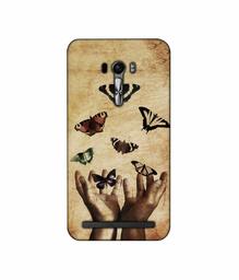 Amazon Brand - Solimo Designer Butterflies 3D Printed Hard Back Case Mobile Cover for Asus Zenfone Selfie ZD551KL