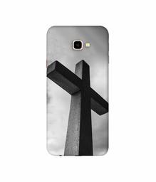 Amazon Brand - Solimo Designer Cross 3D Printed Hard Back Case Mobile Cover for Samsung Galaxy J4 Plus