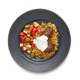 AMAZON Beef Kefta with Cilantro-Mint Yogurt Sauce, 26 OZ