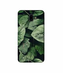 Amazon Brand - Solimo Designer Leafs 3D Printed Hard Back Case Mobile Cover for Samsung Galaxy J6 Plus