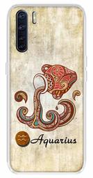 Amazon Brand - Solimo Designer Multicolor Aquarius Design Printed Soft Back Case Mobile Cover for Oppo F15