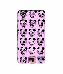 Amazon Brand - Solimo Designer Panda Experation 3D Printed Hard Back Case Mobile Cover for Micromax Canvas Selfie 2 Q340