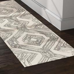 Rivet Geometric Wool Rug