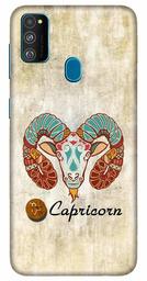 Amazon Brand - Solimo Designer Capricorn Design 3D Printed Hard Back Case Mobile Cover for Samsung Galaxy M21 / M30s