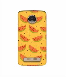 Amazon Brand - Solimo Designer Watermelon Pattern 3D Printed Hard Back Case Mobile Cover for Motorola Moto Z Play