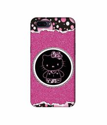 Amazon Brand - Solimo Designer Kitty with Glitter 3D Printed Hard Back Case Mobile Cover for Realme C1