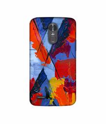 Amazon Brand - Solimo Designer X Multicolor Texture 3D Printed Hard Back Case Mobile Cover for LG Stylus 3