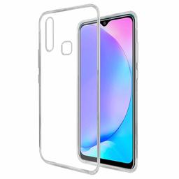 Amazon Brand - Solimo Mobile Cover for Vivo U10 (Soft & Flexible Back Case), Transparent